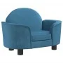 Cama para perros de terciopelo azul 66x40x45 cm de vidaXL, Camas para perros - Ref: Foro24-171838, Precio: 83,80 €, Descuento: %