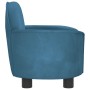 Cama para perros de terciopelo azul 66x40x45 cm de vidaXL, Camas para perros - Ref: Foro24-171838, Precio: 85,34 €, Descuento: %