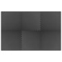 Alfombrillas de goma EVA negras 6 uds 2,16 ㎡ de vidaXL, Esteras para equipos de gimnasia - Ref: Foro24-92461, Precio: 44,67 €...