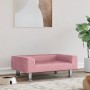 Cama para perros de terciopelo rosa 70x45x26,5 cm de vidaXL, Camas para perros - Ref: Foro24-171921, Precio: 64,88 €, Descuen...