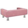 Cama para perros de terciopelo rosa 70x45x26,5 cm de vidaXL, Camas para perros - Ref: Foro24-171921, Precio: 63,54 €, Descuen...