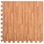 Alfombrillas de goma EVA vetas de madera 24 uds 8,64 ㎡ de vidaXL, Esteras para equipos de gimnasia - Ref: Foro24-92460, Preci...