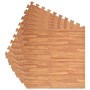 Alfombrillas de goma EVA vetas de madera 54 uds 2,16 ㎡ de vidaXL, Esteras para equipos de gimnasia - Ref: Foro24-92458, Preci...