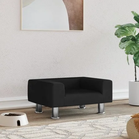 Cama para perros de terciopelo negra 50x40x26,5 cm de vidaXL, Camas para perros - Ref: Foro24-171929, Precio: 53,18 €, Descue...