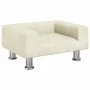 Cama para perros de terciopelo crema 50x40x26,5 cm de vidaXL, Camas para perros - Ref: Foro24-171931, Precio: 53,14 €, Descue...
