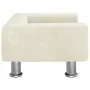 Cama para perros de terciopelo crema 50x40x26,5 cm de vidaXL, Camas para perros - Ref: Foro24-171931, Precio: 53,14 €, Descue...