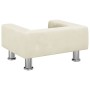 Cama para perros de terciopelo crema 50x40x26,5 cm de vidaXL, Camas para perros - Ref: Foro24-171931, Precio: 54,07 €, Descue...