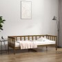 Sofá cama de madera maciza de pino marrón miel 80x200 cm de vidaXL, Camas y somieres - Ref: Foro24-814687, Precio: 115,99 €, ...