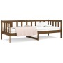 Sofá cama de madera maciza de pino marrón miel 80x200 cm de vidaXL, Camas y somieres - Ref: Foro24-814687, Precio: 115,99 €, ...