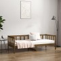 Sofá cama de madera maciza de pino marrón miel 80x200 cm de vidaXL, Camas y somieres - Ref: Foro24-814687, Precio: 115,99 €, ...