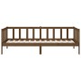 Sofá cama de madera maciza de pino marrón miel 80x200 cm de vidaXL, Camas y somieres - Ref: Foro24-814687, Precio: 115,99 €, ...