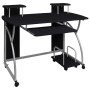 Escritorio ordenador madera contrachapada negro 110x52x88,5 cm de vidaXL, Escritorios - Ref: Foro24-20582, Precio: 109,60 €, ...