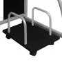 Schwarzer Computertisch aus Sperrholz, 110 x 52 x 88,5 cm von vidaXL, Schreibtische - Ref: Foro24-20582, Preis: 100,83 €, Rab...