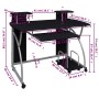 Escritorio ordenador madera contrachapada negro 110x52x88,5 cm de vidaXL, Escritorios - Ref: Foro24-20582, Precio: 109,60 €, ...