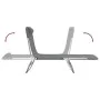 Tumbonas plegables 2 uds acero y textilene gris de vidaXL, Tumbonas - Ref: Foro24-360183, Precio: 80,39 €, Descuento: %