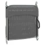 Tumbonas plegables 2 uds acero y textilene gris de vidaXL, Tumbonas - Ref: Foro24-360183, Precio: 80,39 €, Descuento: %