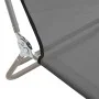 Tumbonas plegables 2 uds acero y textilene gris de vidaXL, Tumbonas - Ref: Foro24-360183, Precio: 80,39 €, Descuento: %