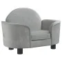 Cama para perros de terciopelo gris claro 66x40x45 cm de vidaXL, Camas para perros - Ref: Foro24-171839, Precio: 83,13 €, Des...