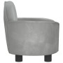 Cama para perros de terciopelo gris claro 66x40x45 cm de vidaXL, Camas para perros - Ref: Foro24-171839, Precio: 84,64 €, Des...