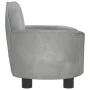 Cama para perros de terciopelo gris claro 66x40x45 cm de vidaXL, Camas para perros - Ref: Foro24-171839, Precio: 83,13 €, Des...