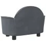 Cama para perros de terciopelo gris oscuro 66x40x45 cm de vidaXL, Camas para perros - Ref: Foro24-171840, Precio: 84,42 €, De...