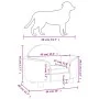 Cama para perros de terciopelo gris oscuro 66x40x45 cm de vidaXL, Camas para perros - Ref: Foro24-171840, Precio: 84,42 €, De...