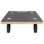 Soportes con ruedas 2 uds rectangular 60x40x11,5 cm de vidaXL, Plataformas de carga y palés - Ref: Foro24-154890, Precio: 50,...