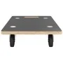 Soportes con ruedas 2 uds rectangular 60x40x11,5 cm de vidaXL, Plataformas de carga y palés - Ref: Foro24-154890, Precio: 50,...