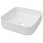 Square white ceramic washbasin 39x39x13.5 cm by vidaXL, Sinks - Ref: Foro24-142338, Price: 79,01 €, Discount: %