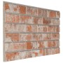 Paneles de pared 3D diseño de ladrillo 10 uds EPS rojo de vidaXL, Recubrimiento de paredes - Ref: Foro24-149581, Precio: 185,...