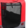 Remolque de bicicleta para mascotas cochecito 2 en 1 rojo gris de vidaXL, Cochecitos para mascotas - Ref: Foro24-92440, Preci...