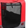 Remolque de bicicleta para mascotas cochecito 2 en 1 rojo gris de vidaXL, Cochecitos para mascotas - Ref: Foro24-92440, Preci...