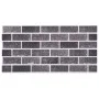 3D-Wandpaneele Brick Design 10 Stück EPS Schwarz und Grau von vidaXL, Wandverkleidung - Ref: Foro24-149582, Preis: 173,33 €, ...