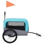 Remolque de bicicleta para mascotas cochecito 2 en 1 azul gris de vidaXL, Cochecitos para mascotas - Ref: Foro24-92441, Preci...