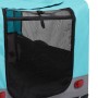 Remolque de bicicleta para mascotas cochecito 2 en 1 azul gris de vidaXL, Cochecitos para mascotas - Ref: Foro24-92441, Preci...