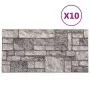 3D Wall Panels Brick Design 10 pcs EPS Light Gray by vidaXL, Wall covering - Ref: Foro24-149586, Price: 172,79 €, Discount: %
