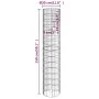 Poste circular de gaviones acero galvanizado Ø30x150 cm de vidaXL, Paneles de vallas - Ref: Foro24-152013, Precio: 51,65 €, D...