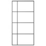 Puerta corredera ESG vidrio y aluminio negra 102,5x205 cm de vidaXL, Puertas para el hogar - Ref: Foro24-151686, Precio: 194,...