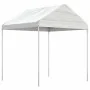 Cenador con techo polietileno blanco 11,15x2,28x2,69 m de vidaXL, Carpas y cenadores - Ref: Foro24-3155505, Precio: 327,27 €,...