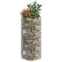 Poste circular de gaviones acero galvanizado Ø50x100 cm de vidaXL, Paneles de vallas - Ref: Foro24-152016, Precio: 46,80 €, D...