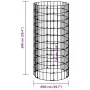 Poste circular de gaviones acero galvanizado Ø50x100 cm de vidaXL, Paneles de vallas - Ref: Foro24-152016, Precio: 46,80 €, D...