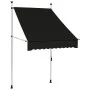 Anthracite gray manually operated retractable awning 100 cm by vidaXL, Awnings - Ref: Foro24-145832, Price: 76,56 €, Discount: %