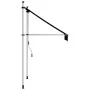 Anthracite gray manually operated retractable awning 100 cm by vidaXL, Awnings - Ref: Foro24-145832, Price: 76,56 €, Discount: %