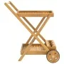 Carrito camarera madera maciza de acacia 54x87x90 cm de vidaXL, Carros de cocina y comedor - Ref: Foro24-319424, Precio: 85,8...
