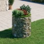 Poste circular de gaviones acero galvanizado Ø100x100 cm de vidaXL, Paneles de vallas - Ref: Foro24-152018, Precio: 78,26 €, ...