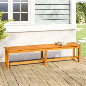 Banco de jardín madera maciza de acacia 180x35x45 cm de vidaXL, Bancos de jardín - Ref: Foro24-319421, Precio: 112,88 €, Desc...