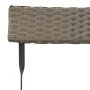 Sillas cafetería plegables 2 uds acero y ratán sintético gris de vidaXL, Sillas de jardín - Ref: Foro24-319988, Precio: 76,31...