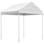 Cenador con techo polietileno blanco 8,92x2,28x2,69 m de vidaXL, Carpas y cenadores - Ref: Foro24-3155504, Precio: 269,96 €, ...