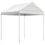 Cenador con techo polietileno blanco 8,92x2,28x2,69 m de vidaXL, Carpas y cenadores - Ref: Foro24-3155504, Precio: 266,83 €, ...
