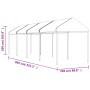 Cenador con techo polietileno blanco 8,92x2,28x2,69 m de vidaXL, Carpas y cenadores - Ref: Foro24-3155504, Precio: 269,96 €, ...
